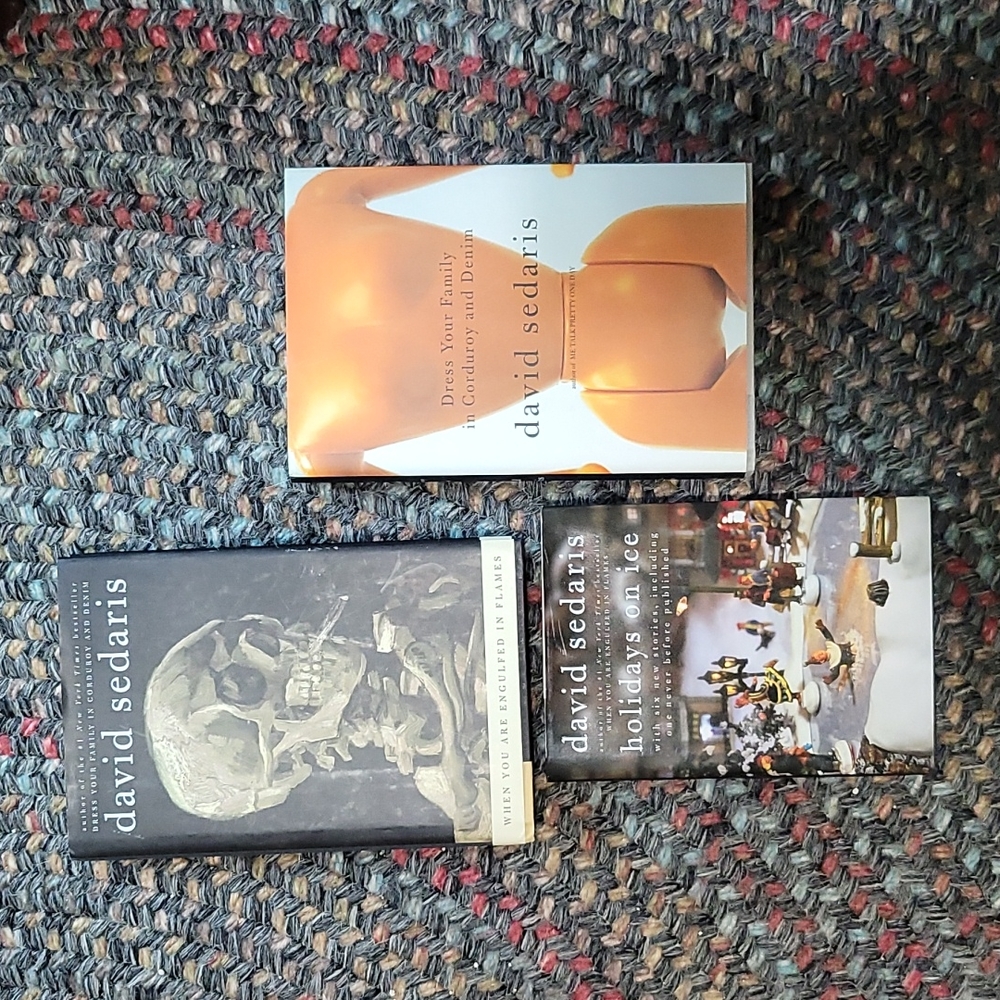 David Sedaris Books - EUC- Hardcover